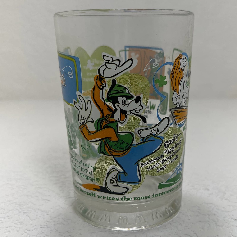 VTG Drinking Glass McDonalds Walt Disney's 100th Anniversary‎ 2001